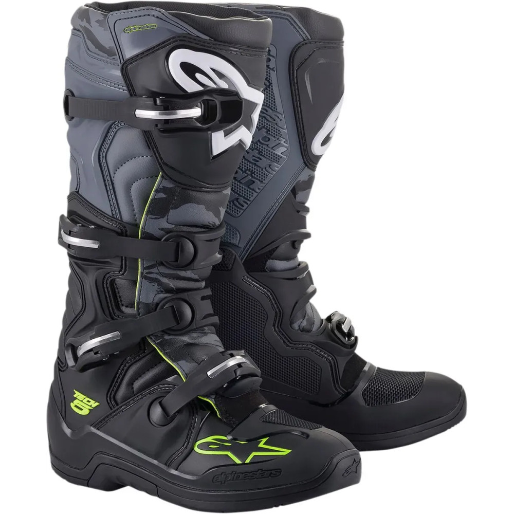 Tech 5 Boots — EU 40.5, Over-Calf, Black