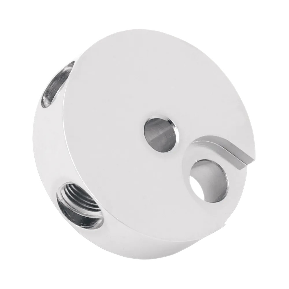 Chrome Steel Front Brake Junction — 1/8\" NPT female Chrome Steel Front Brake Junction — 1/8\" NPT female
