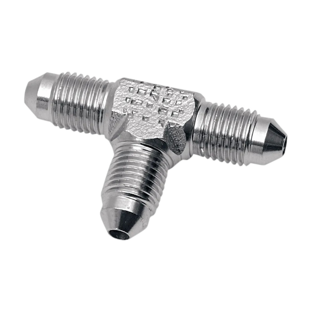 Conector de Línea de Freno de Acero Cromado