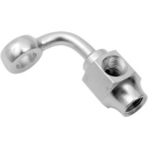 Conector Banjo de Acero Cromado