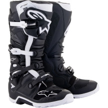 Botas Tech 7 Enduro Drystar® — EU 40.5, Caña alta, Negro/Blanco