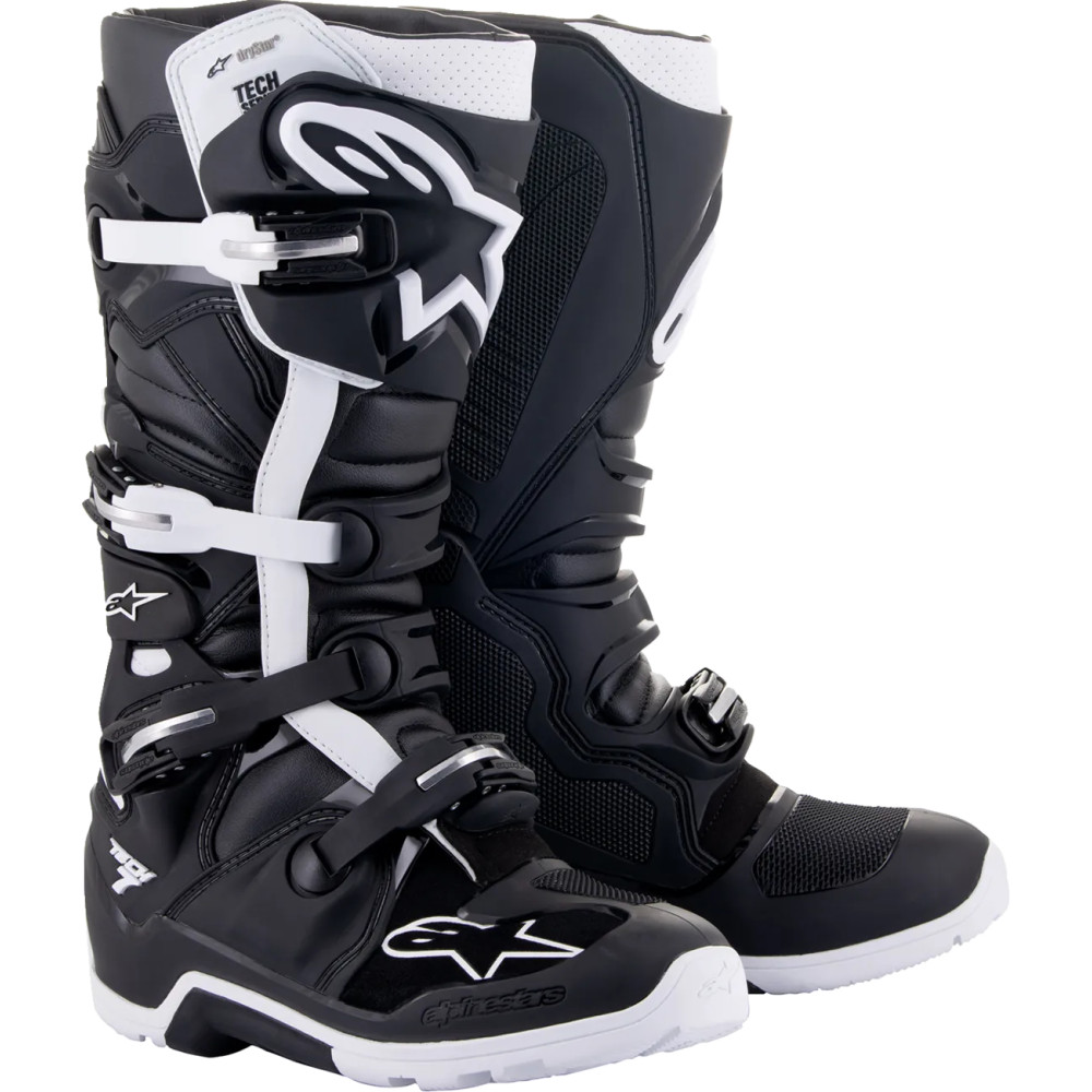 Botas Tech 7 Enduro Drystar® — EU 42, US 8, Sobrecaña, Negro