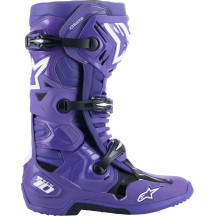 Botas Tech 10 — Morado, EU 40.5, Sobre la pantorrilla