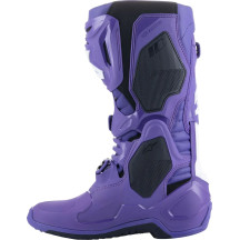 Tech 10 Boots — US 9, Over-Calf, Black, Purple