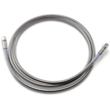 Línea de freno universal — 64" (162.5 cm), acero inoxidable con recubrimiento transparente, delantero/trasero