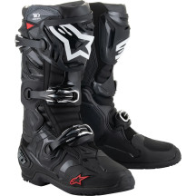 Botas Tech 10 Enduro — UE 44.5, US 10, caña media, negro