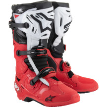 Botas Tech 10 Enduro — EU 47, Rojo brillante