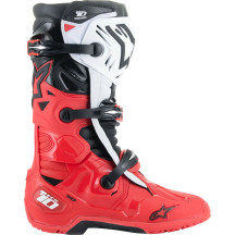 Botas Tech 10 Enduro — EU 47, Rojo brillante