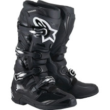 Tech 7 Boots — EU 48, Over-Calf, Black