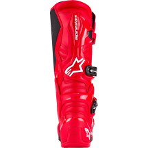 Tech 7 Boots — EU 45.5, US 11, Over‑Calf, Bright Red