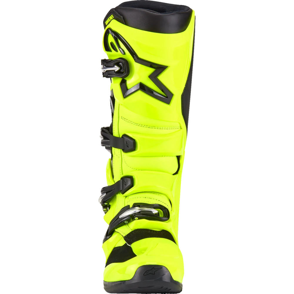 Tech 7 Boots — US 12, Over‑Calf, Fluorescent Yellow/Black