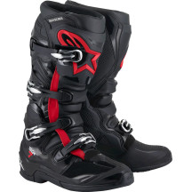 Tech 7 Boots — EU 42, Over-Calf, Black