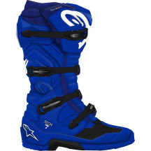 Tech 7 Boots — US 10, Over-Calf, Blue