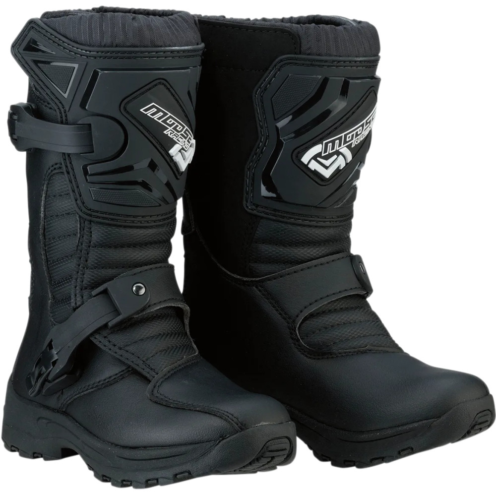 Botas infantiles M1.3™ MX — US 12, EU 30.5, sobre la pantorrilla, Negro