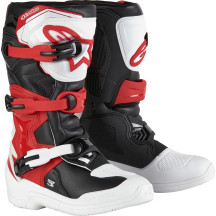Botas Tech 3S para jóvenes — Talla US 7, sobre pantorrilla, negro