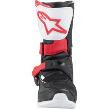 Botas Tech 3S para niños — EU 33, sobrecaña, Rojo, Negro, Blanco