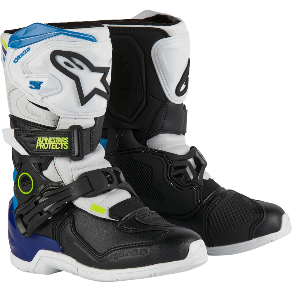 Kids Tech 3S Boots — EU 33, Over-Calf, Black