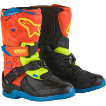 Kids Tech 3S Boots — EU 32, US 13, Over‑Calf, Blue