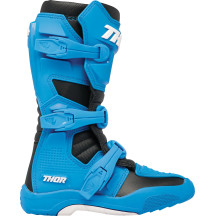 Botas juveniles Blitz XR — sobrecaña, US 6, Negro/Azul