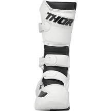 Youth Blitz XR Boots — US 7, Over‑Calf, White/Black