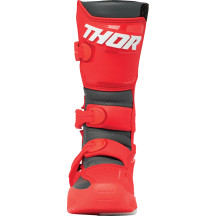 Botas Blitz XR Juvenil — Sobre la pantorrilla, US 6, negro/rojo