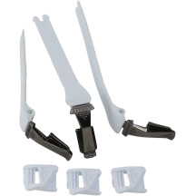 Kit de correas para botas Radial — para botas Radial, blanco