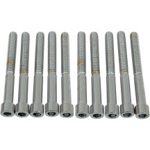 Socket-Head Bolts — 57.2 mm (2-1/4"), 5 Pack, Chrome