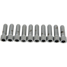 Socket-Head Bolts — 1" length, 10 pack, chrome