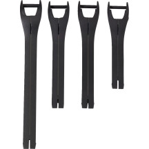 Kit de correas para botas — talla US 7-9, negro