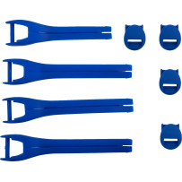 Kit de correas para botas — Qualifier, US 7-9, Azul