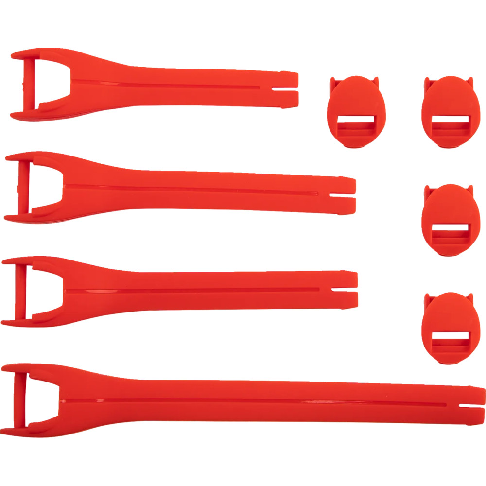 Kit de correas para botas — US 10-15, para Qualifier, Rojo