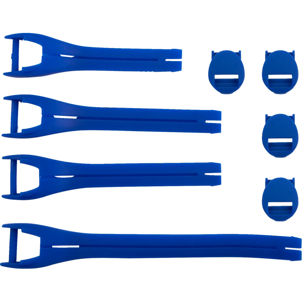Kit de correas para botas — para Qualifier, talla US 10-15, azul