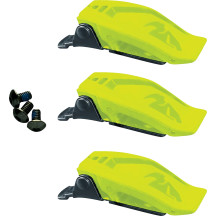 Kit de hebillas para botas Blitz XR — acabado ácido, amarillo