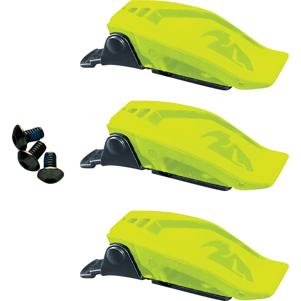 Kit de hebillas para botas Blitz XR — acabado ácido, amarillo