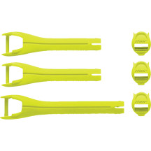 Kit de correas para botas Blitz XR — Adulto, amarillo ácido