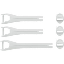 Kit de correas para botas Blitz XR — Blanco