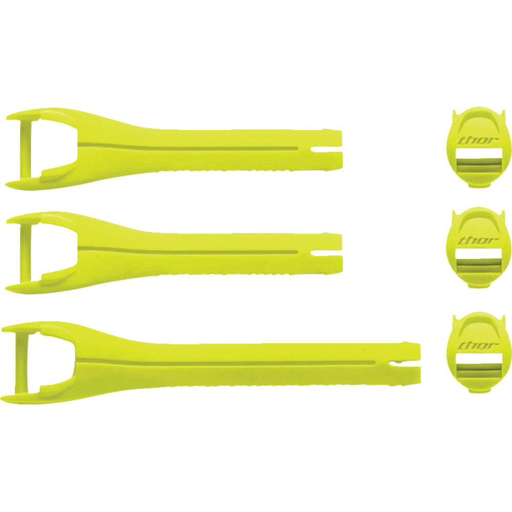 Kit de correas para botas Blitz XR juvenil — Amarillo, Negro, Ácido
