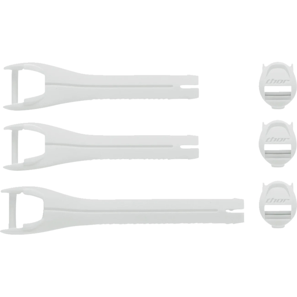 Kit de correas para botas juvenil Blitz XR — negro, blanco
