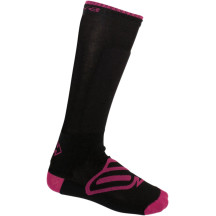 Insulator Socks — S/M, Below-knee, Women's, Black, Pink