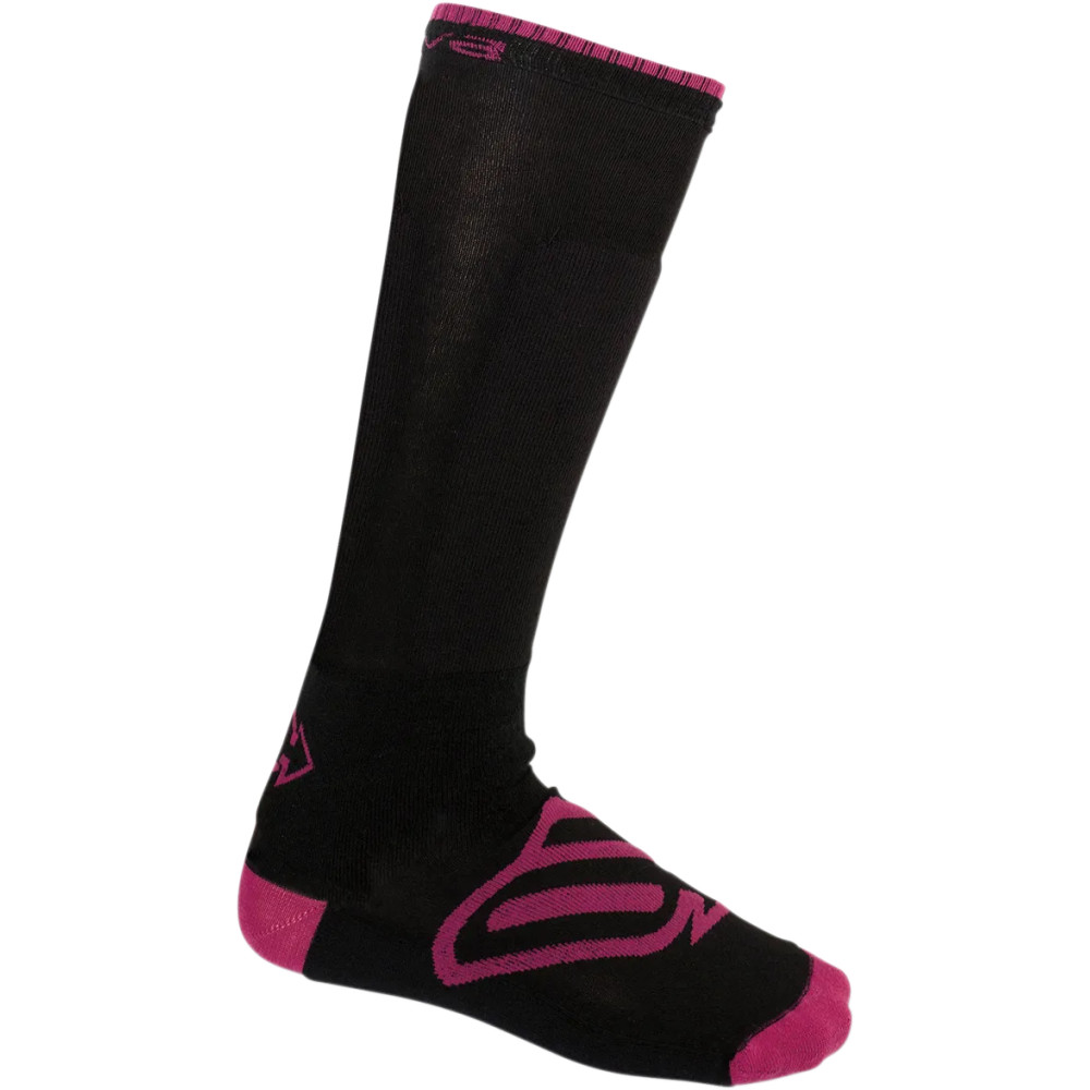 Insulator Socks — S/M, Below-knee, Women's, Black, Pink