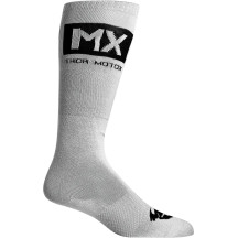 Calcetines MX Cool — Negro/Gris, Talla EE. UU. 6-9