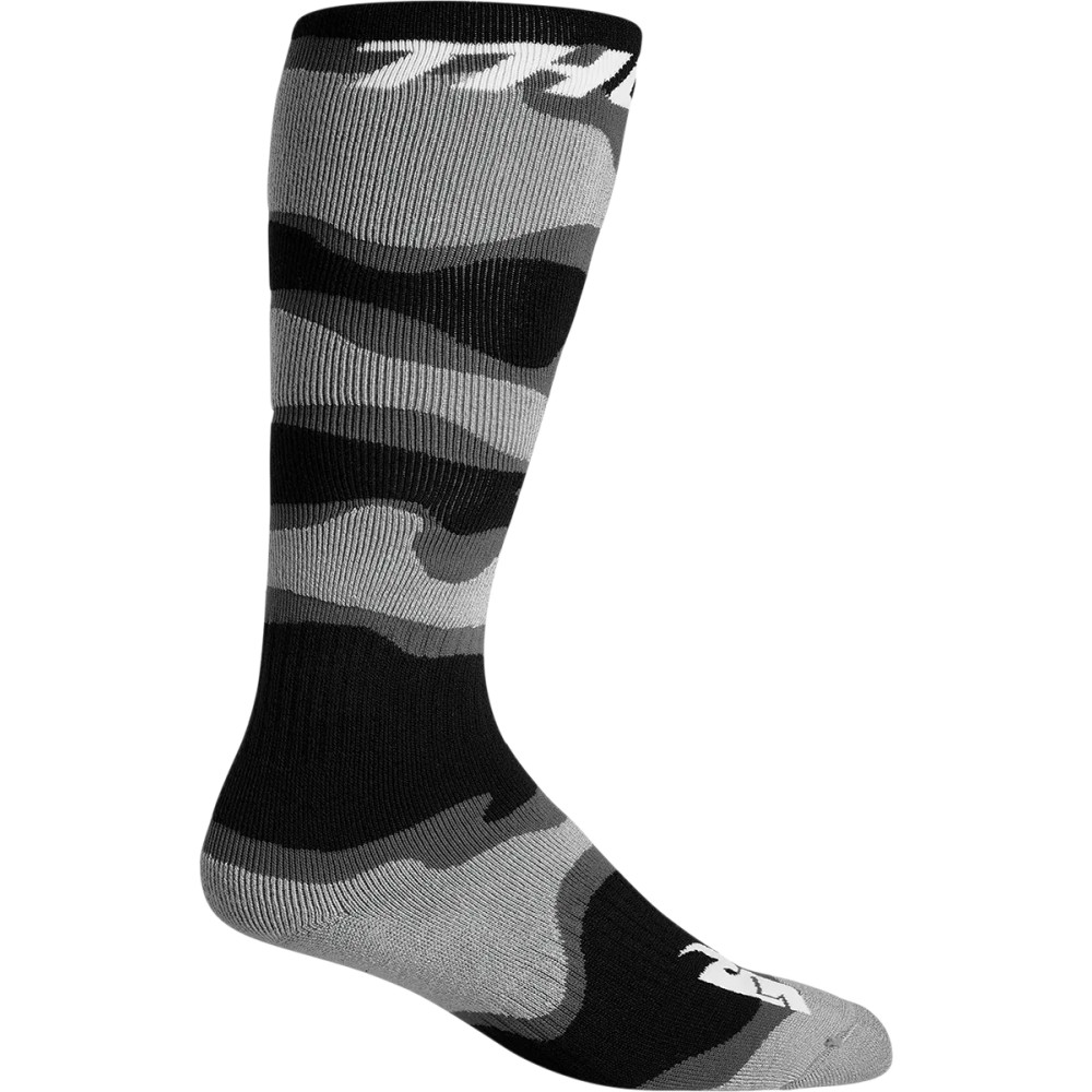 Calcetines MX Camo — Talla US 6-9, gris
