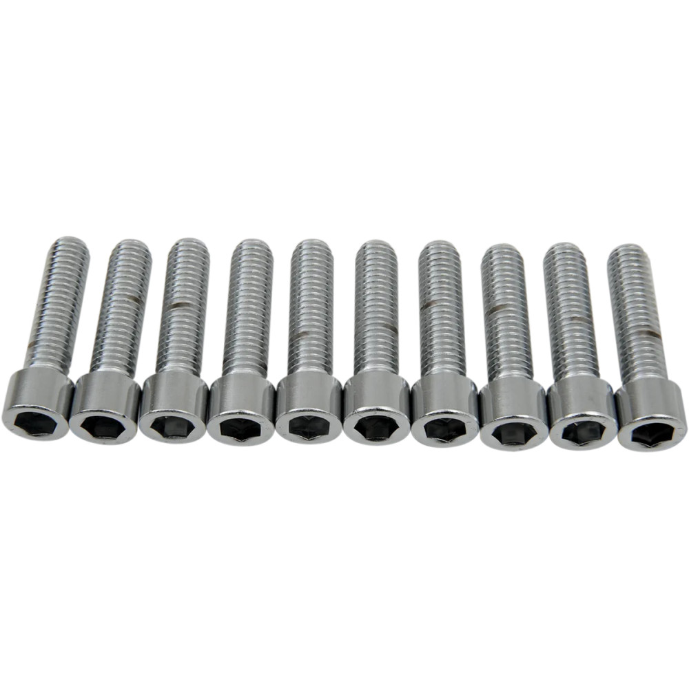Tornillos de cabeza hexagonal interior — 1/4"–3/8", 1-1/2", Paquete de 10