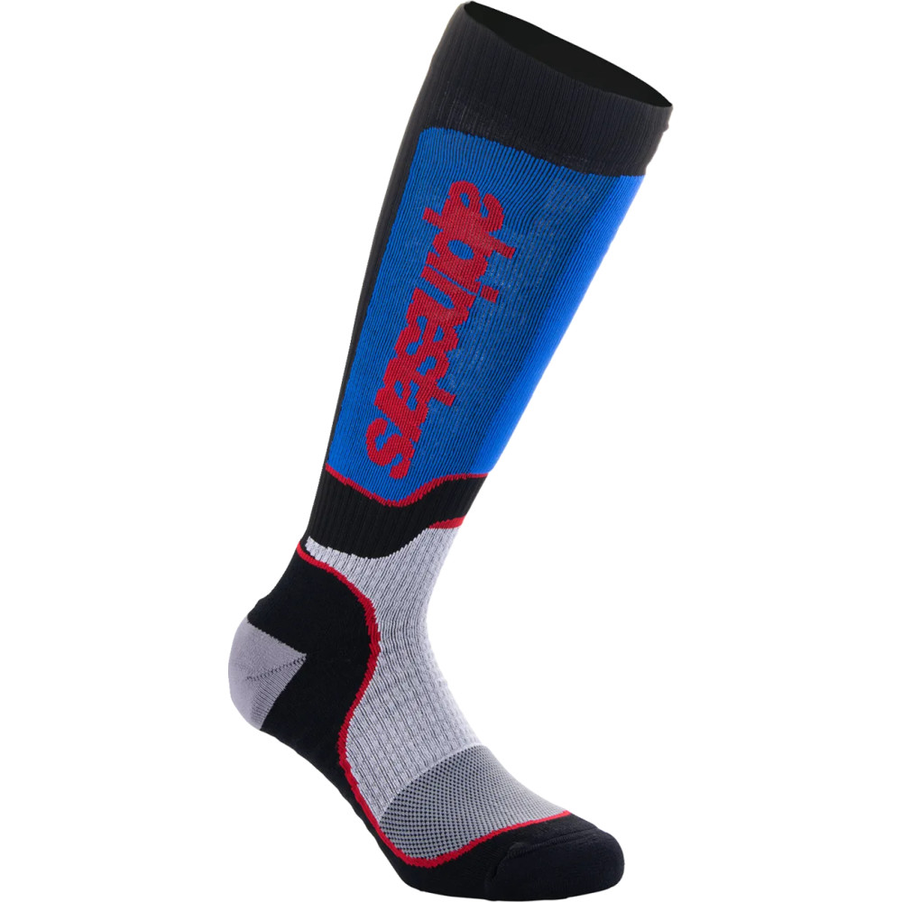 Youth MX Plus Socks — M/L, Youth, Long, Black