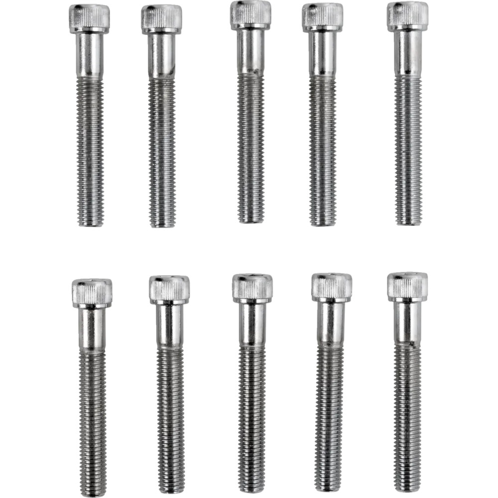 Tornillos de cabeza Allen de rosca fina de repuesto — 1/4"-28, 1-3/4", paquete de 10