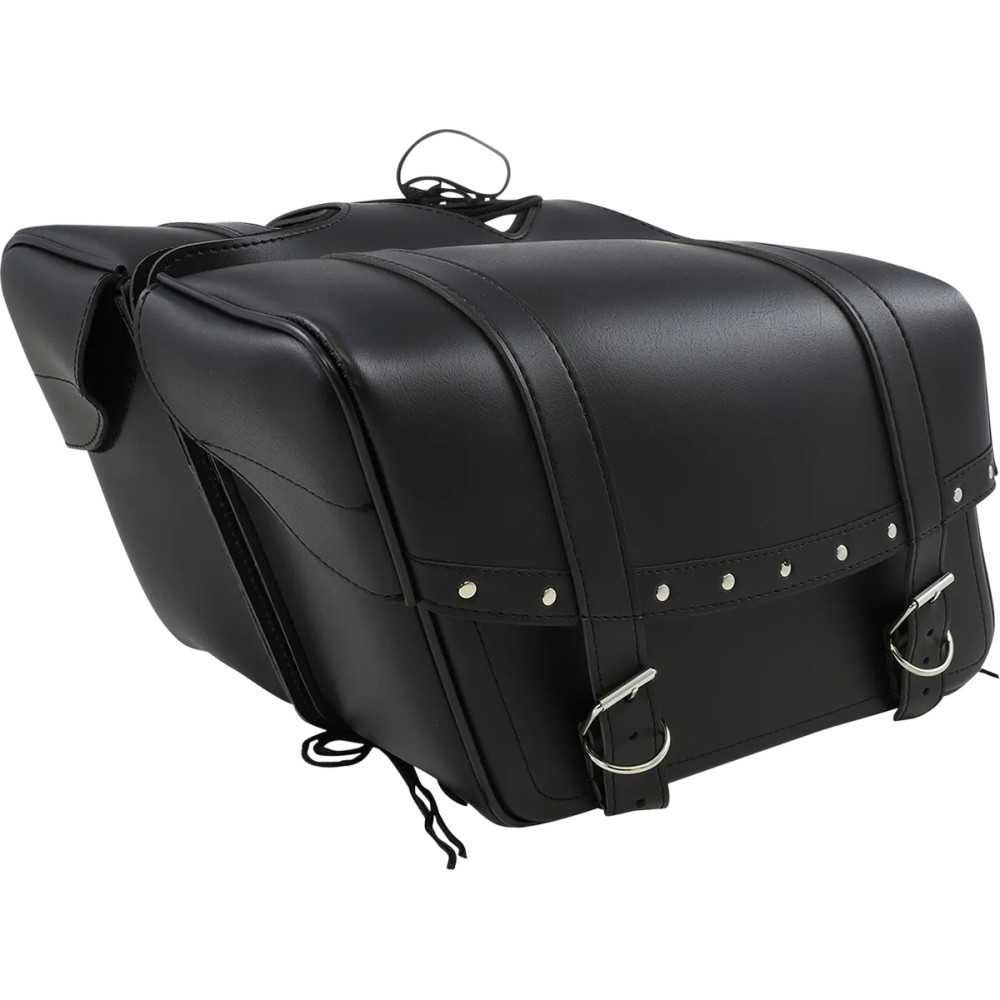 Alforjas de estilo inclinado con remaches Highwayman