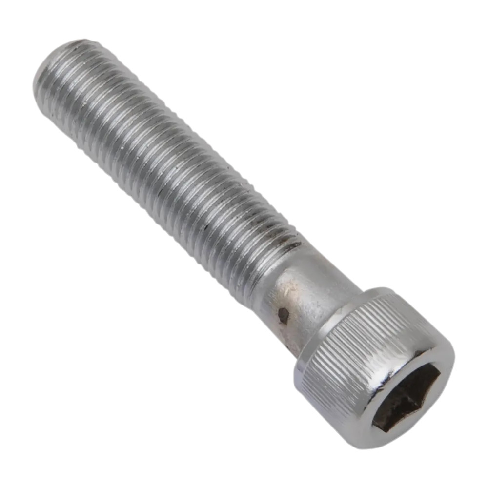 Pernos de cabeza hueca de rosca fina de reemplazo — 3/8"-24, 1-1/2", paquete de 10, plateado