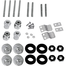 S4 Quick-Disconnect Saddlebag Docking Post and Fastener Kit for Harley