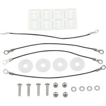 Bagger Budz Saddlebag Bumpers and Pin Retainer Kit