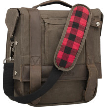 Voyager Detachable Saddlebag — Brown, Universal